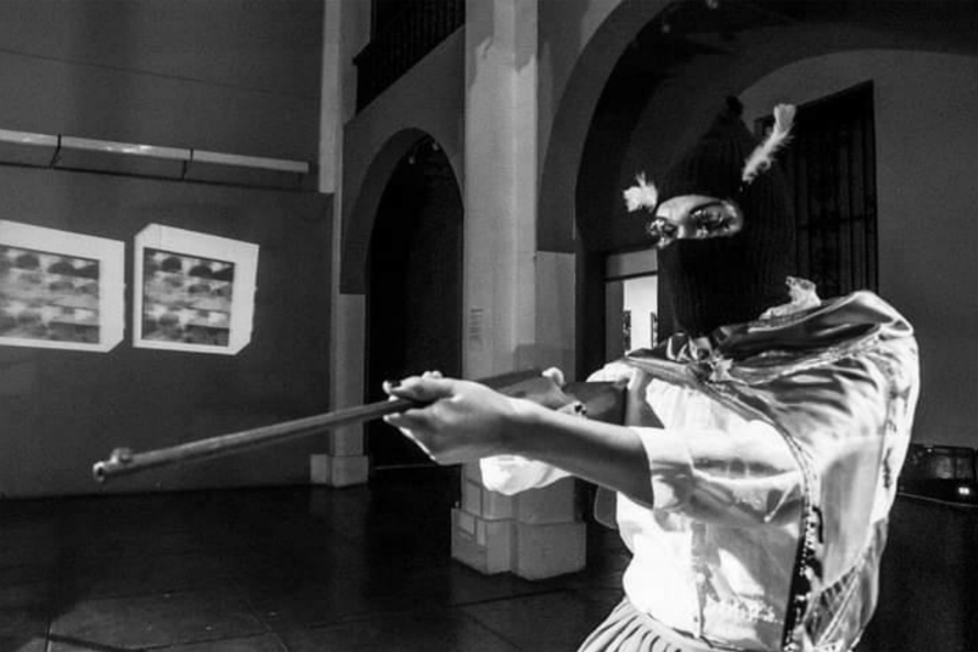 Frau Diamanda en Transversiva Post Andina Revolucionaria